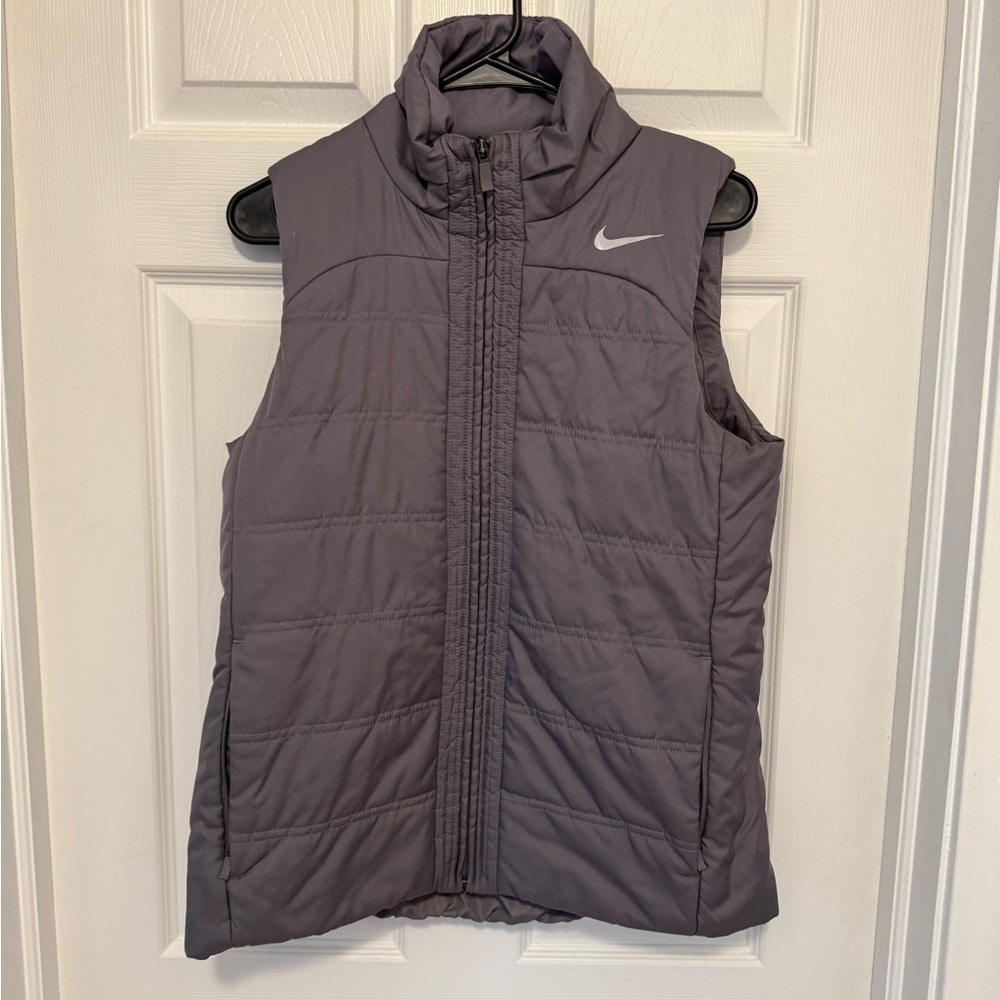 Nike Gray Puffer Vest